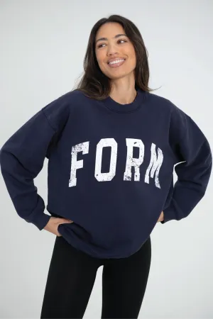 FORM Crewneck - Navy