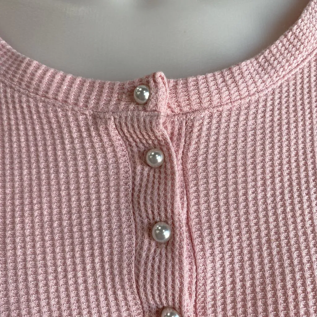 Generation Love waffle knit top M