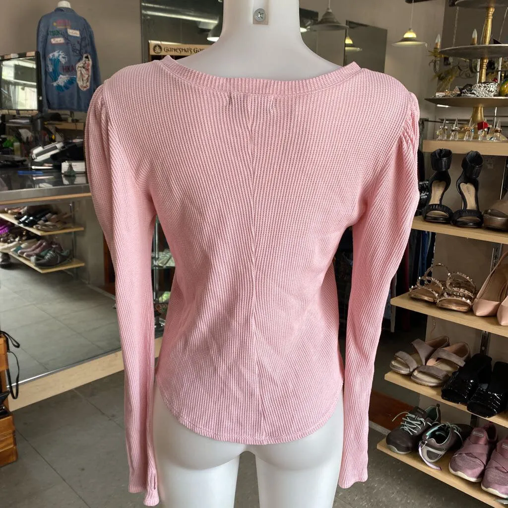 Generation Love waffle knit top M