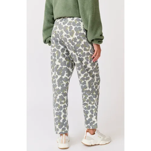 GRACE PANT – KHAKI LEOPARD