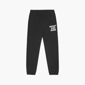 Heart And Mind Sweatpants Black