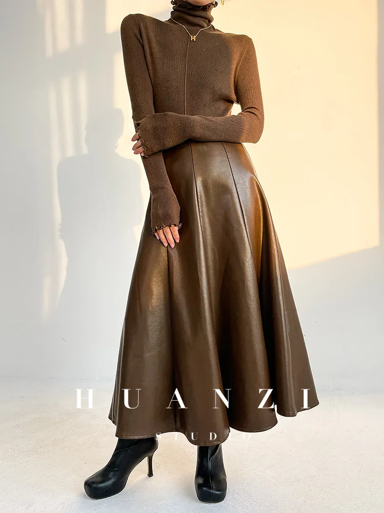 Huanzi custom turtleneck pullover knitted sweater autumn winter - Bililly