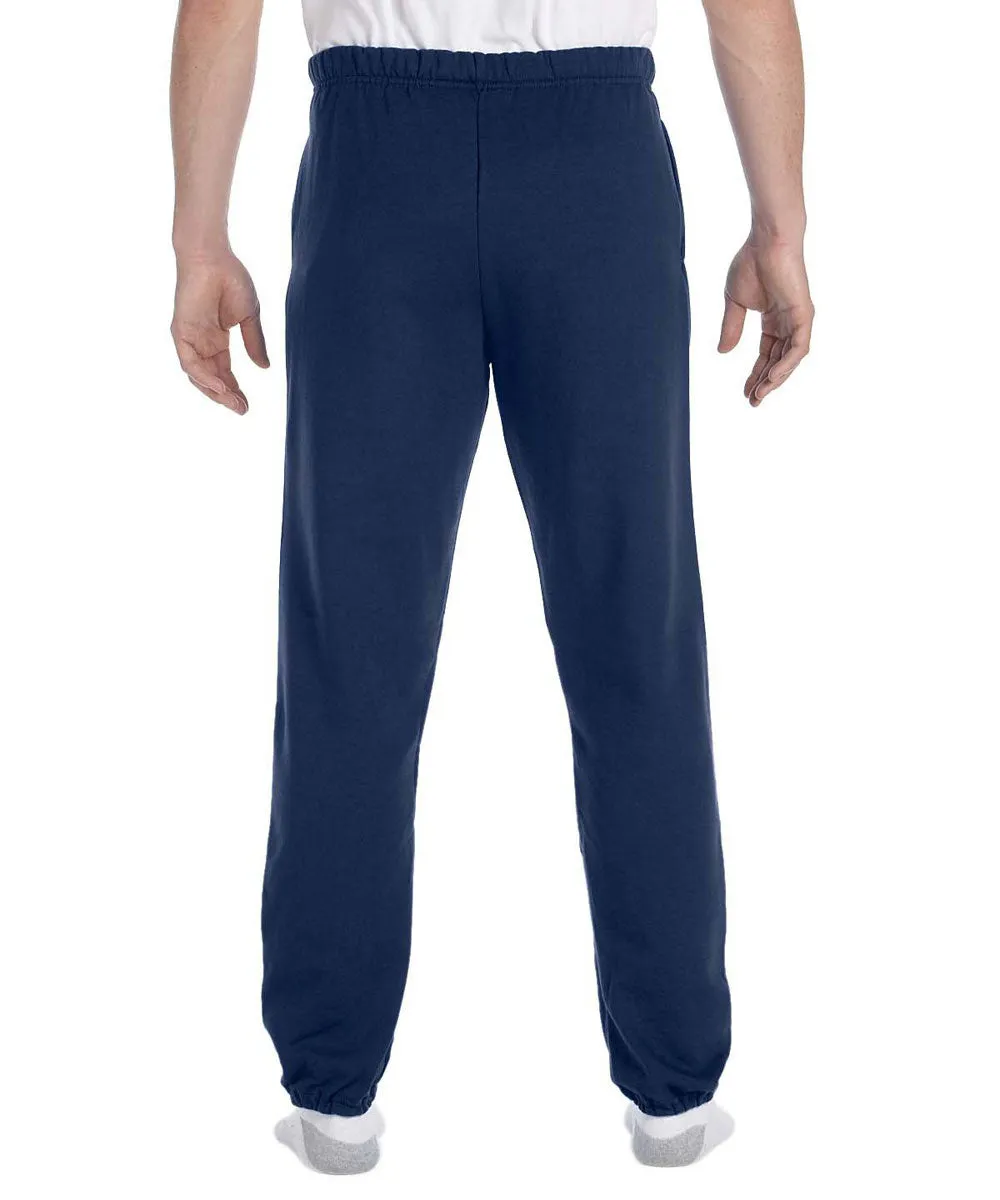 Jerzees Super Sweats NuBlend Fleece Pocketed Sweatpants - Navy