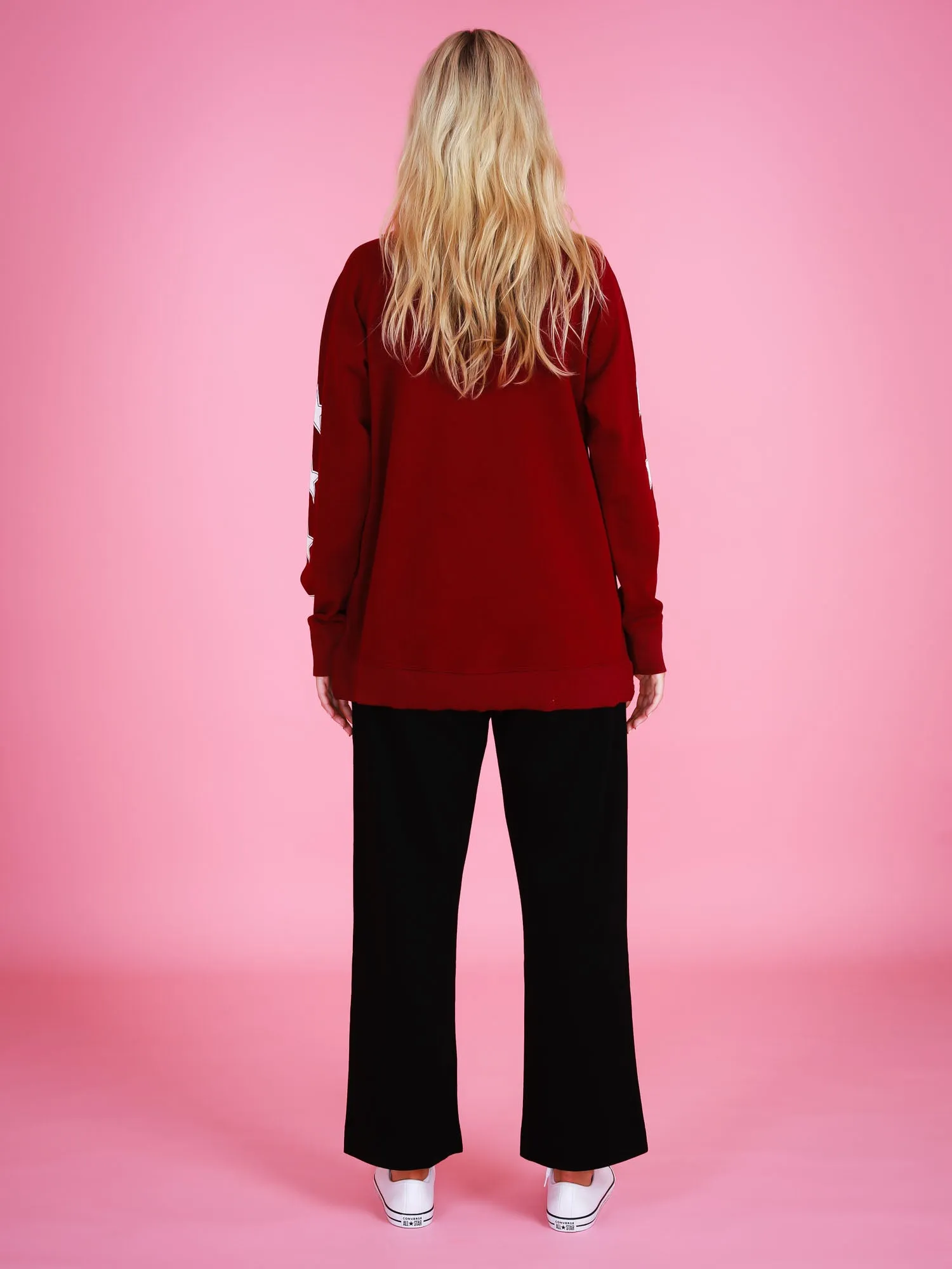 Kate Leopard Print Star Sweatshirt