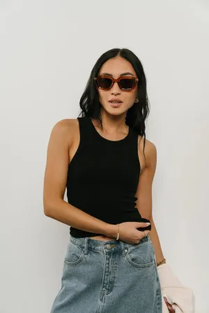 Kendall Tank in Black