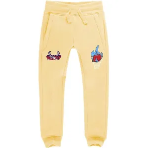 Kid's Beast Jogger Sweatpants, Pale Yellow
