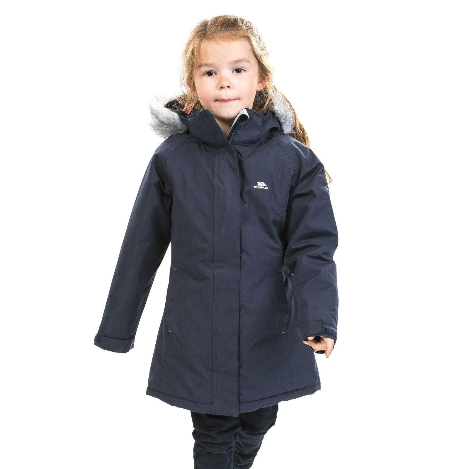 Kids Girls Fame Padded Waterproof Parka Jacket