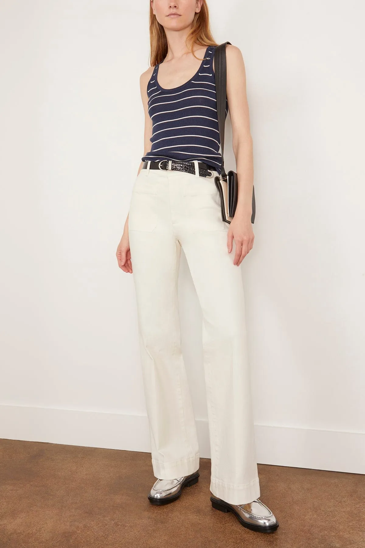 Kioni Tank in Midnight Stripe