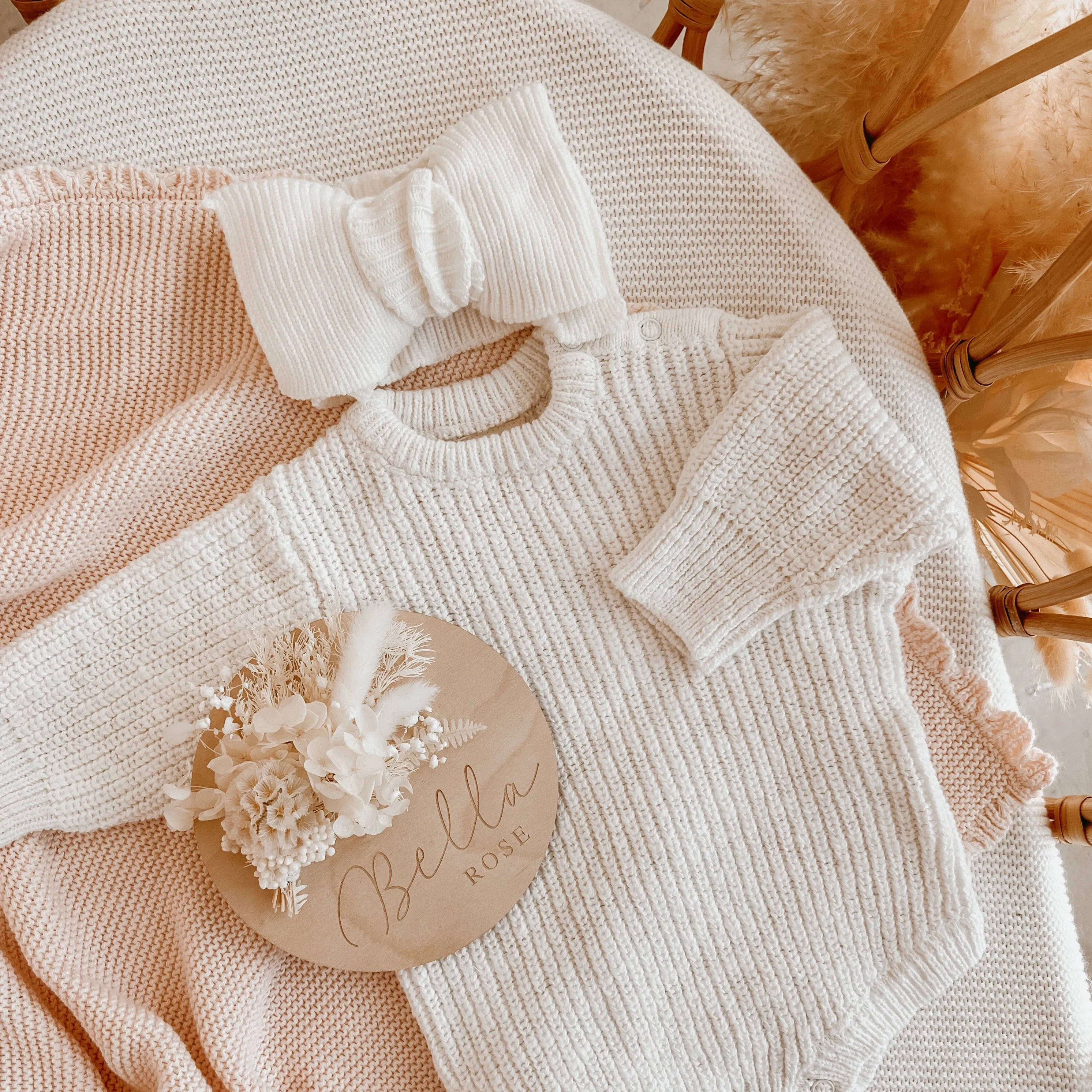 Knit Baby Topknot