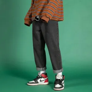 [Korean Style] 2 Colors Dinny Straight Denim Jeans