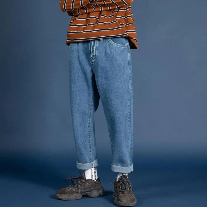 [Korean Style] 2 Colors Dinny Straight Denim Jeans