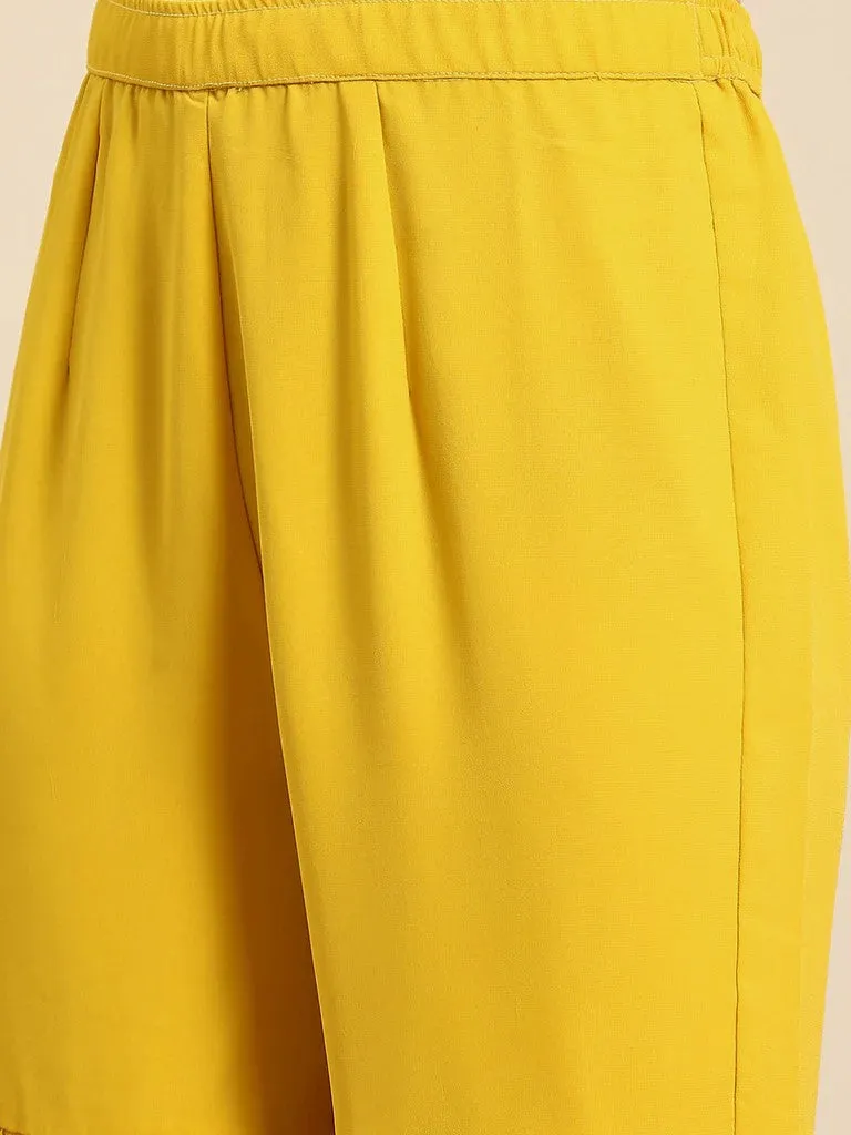 Kurti With Sharara Pants Set