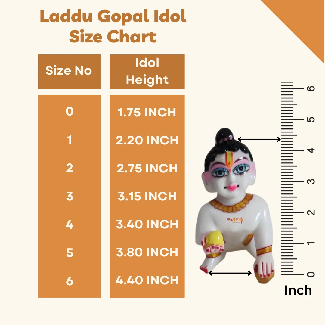 Laddu Gopal Velvet Base Dress White Color