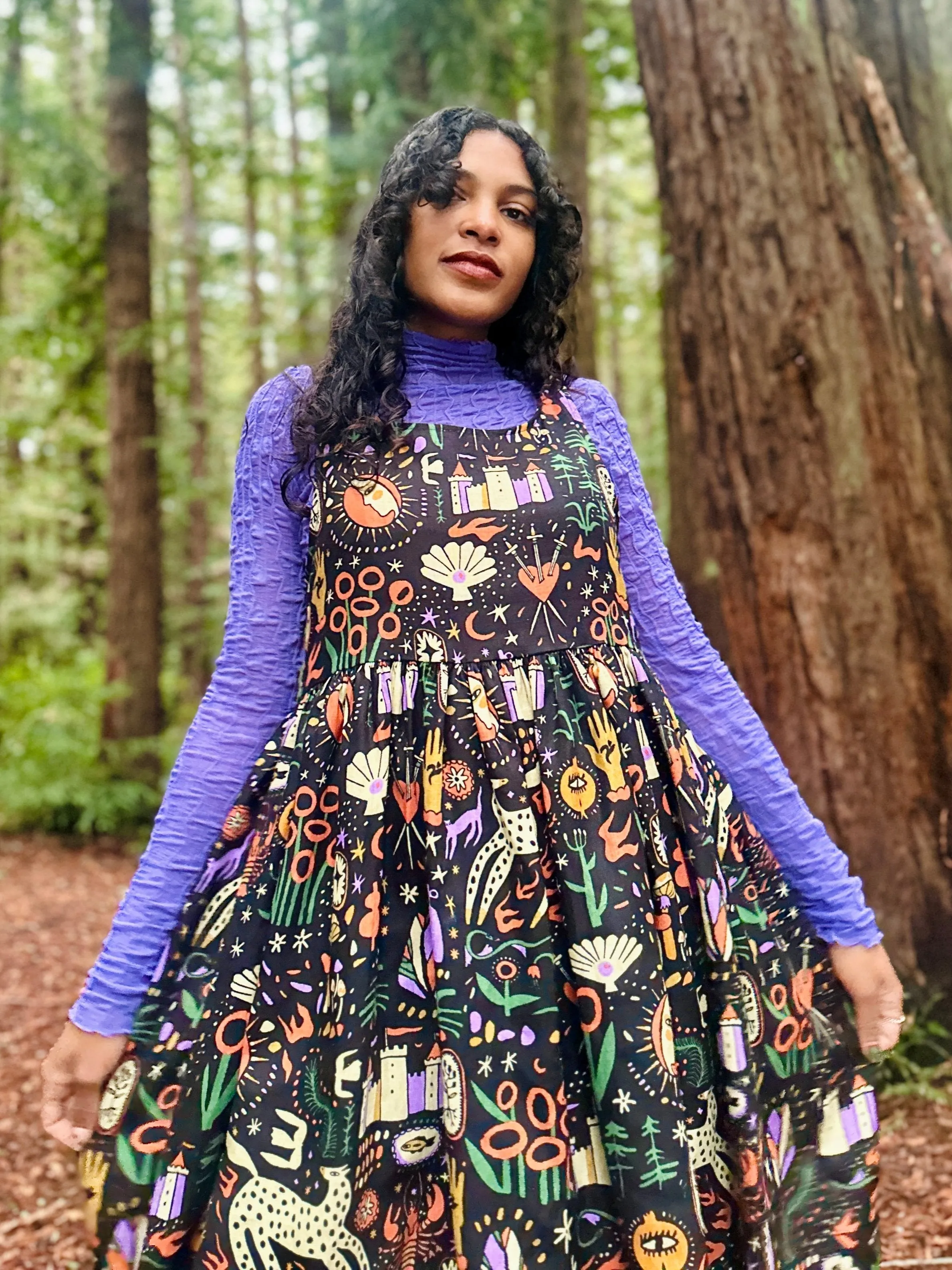 Linen Naomi Tarot Garden