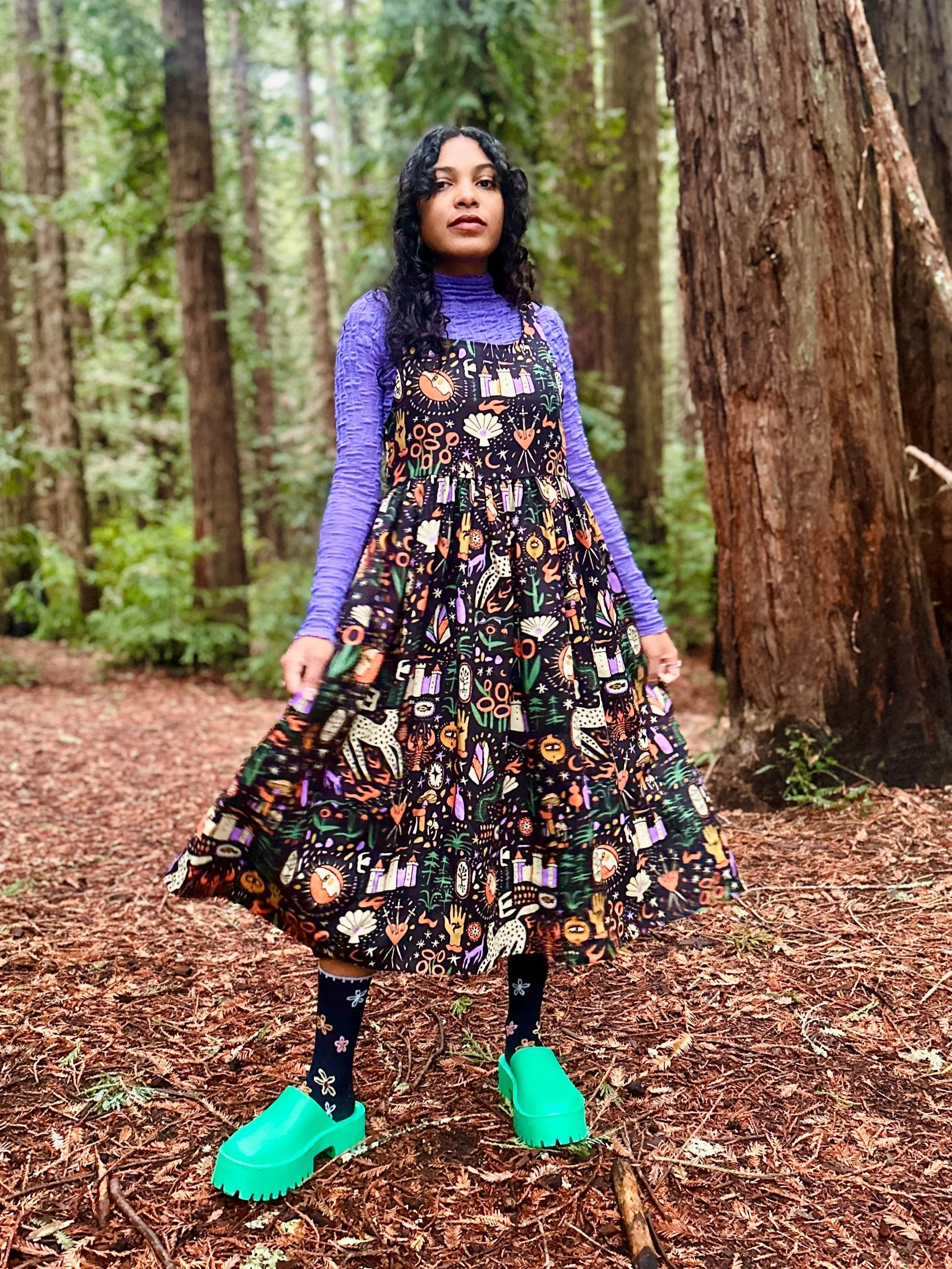 Linen Naomi Tarot Garden