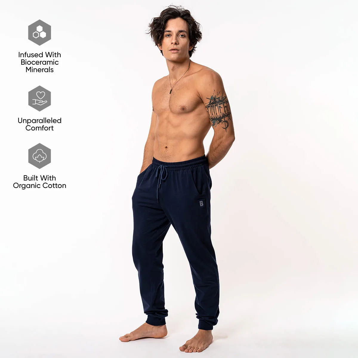 Lounge Life Joggers - Navy Blue