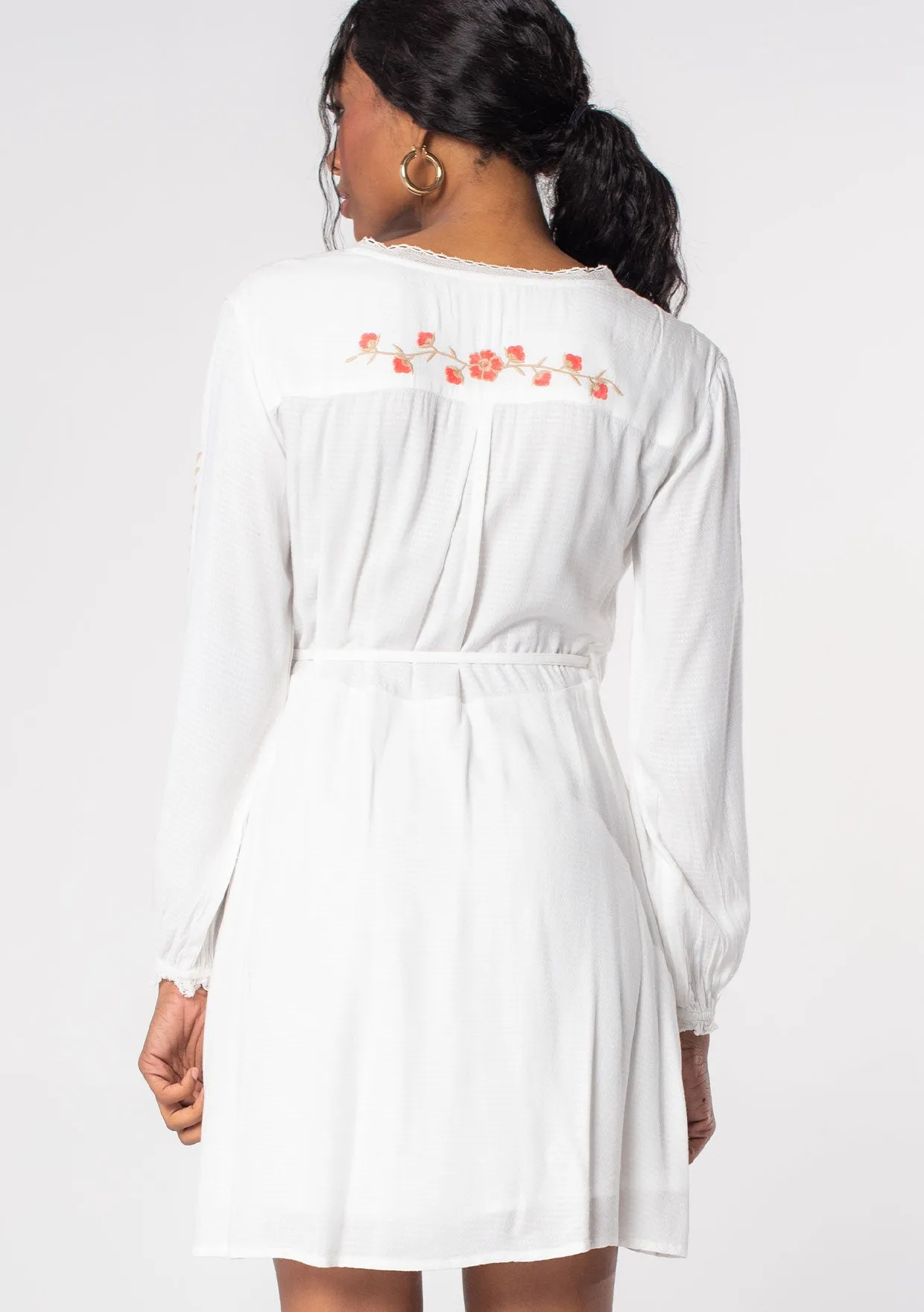 Lyric Mini Wrap Dress