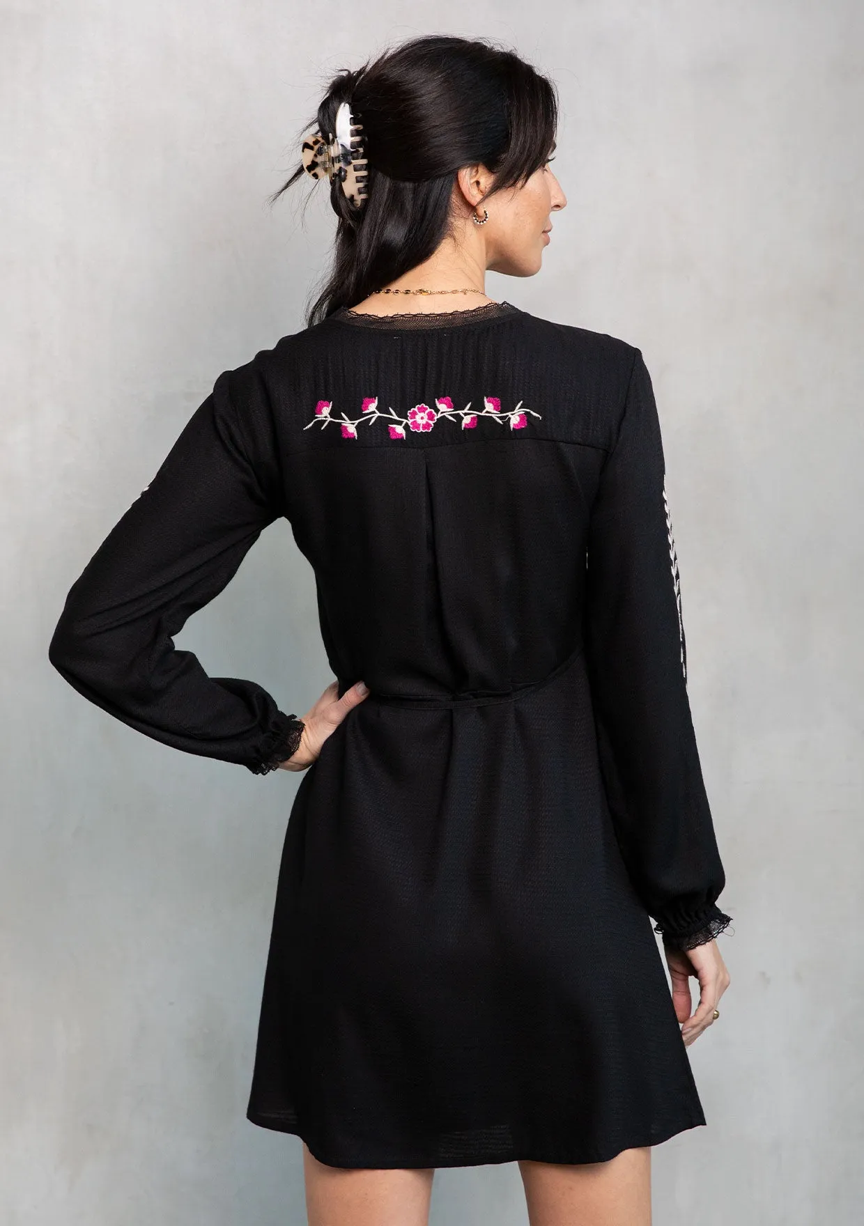 Lyric Mini Wrap Dress