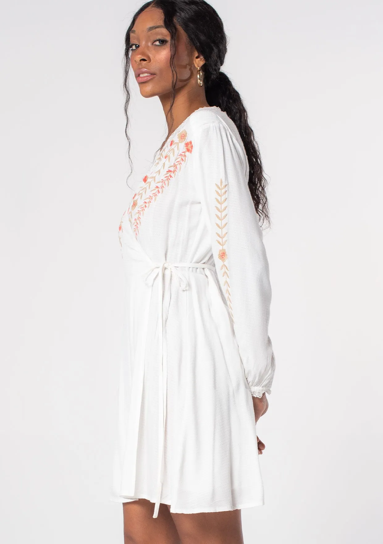 Lyric Mini Wrap Dress