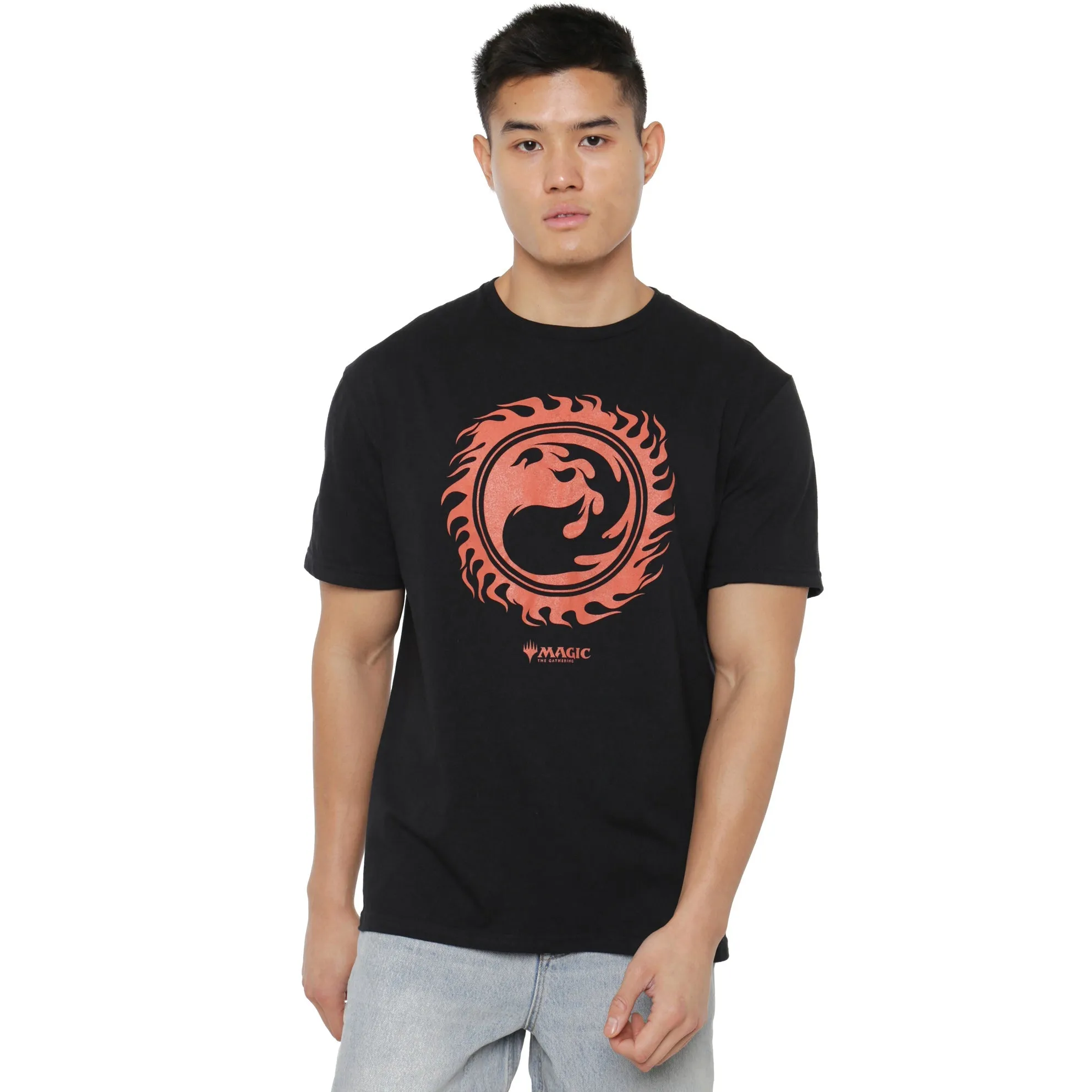 Magic the Gathering Fire Mana Mens T-shirt