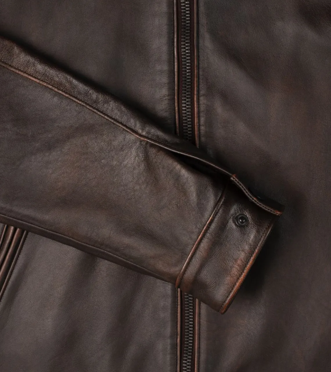 Marlyn Men's Brown Rugged Leather Jacket