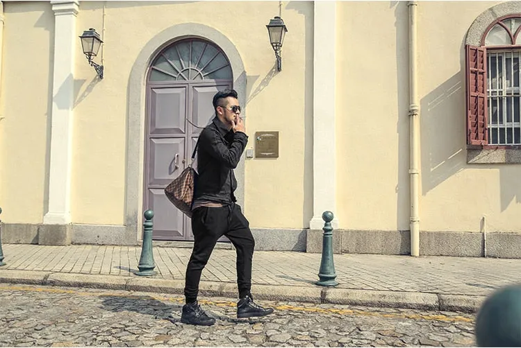 Men's Autumn/Winter Casual Cotton Joggers | Men's Elastic Sweatpants