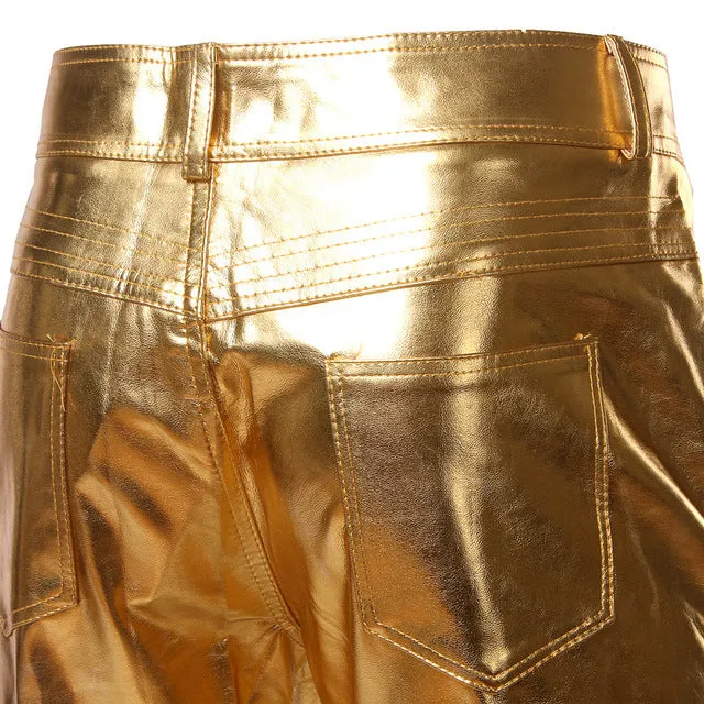 Men's Leather Brilliant Pants