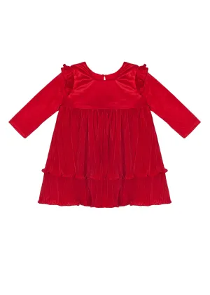 Merry 'n Bright Red Velvet Dress