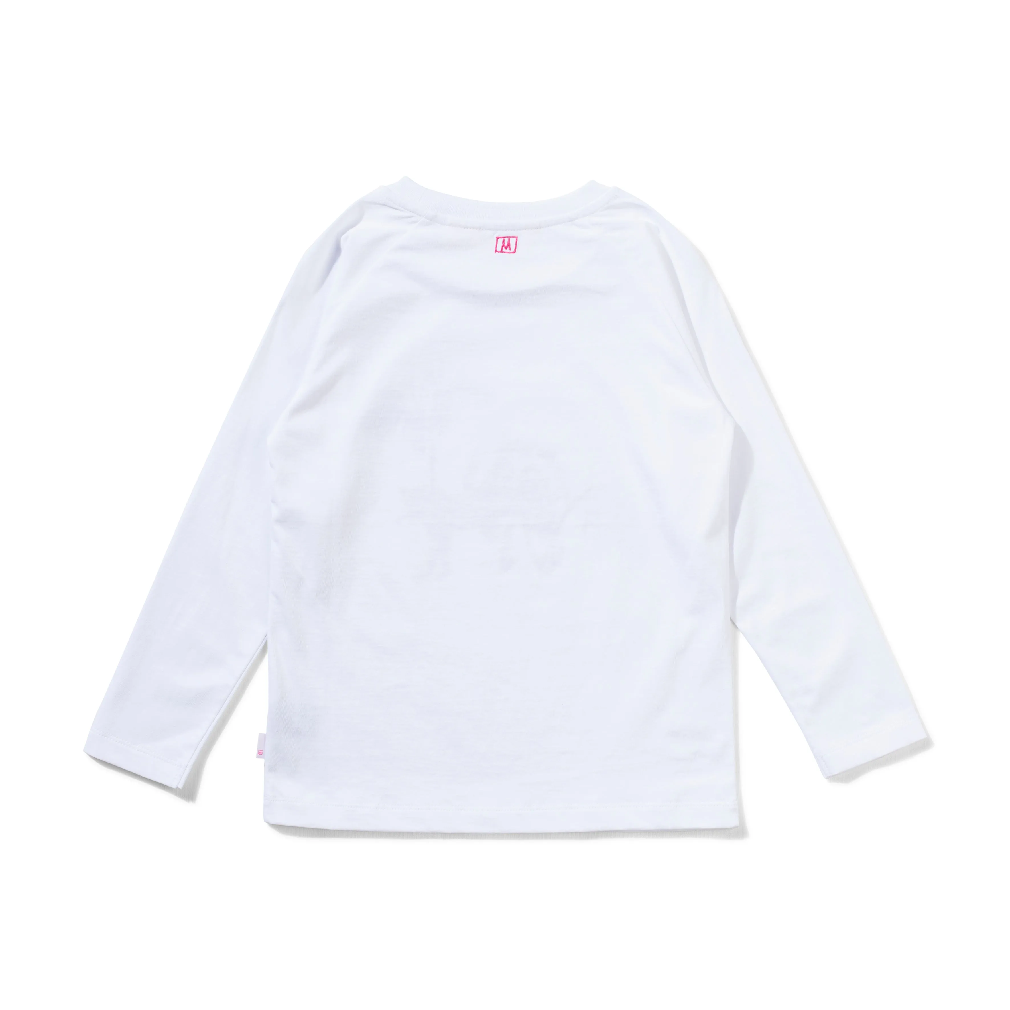 Missie Munster Big Cat LS Tee - White