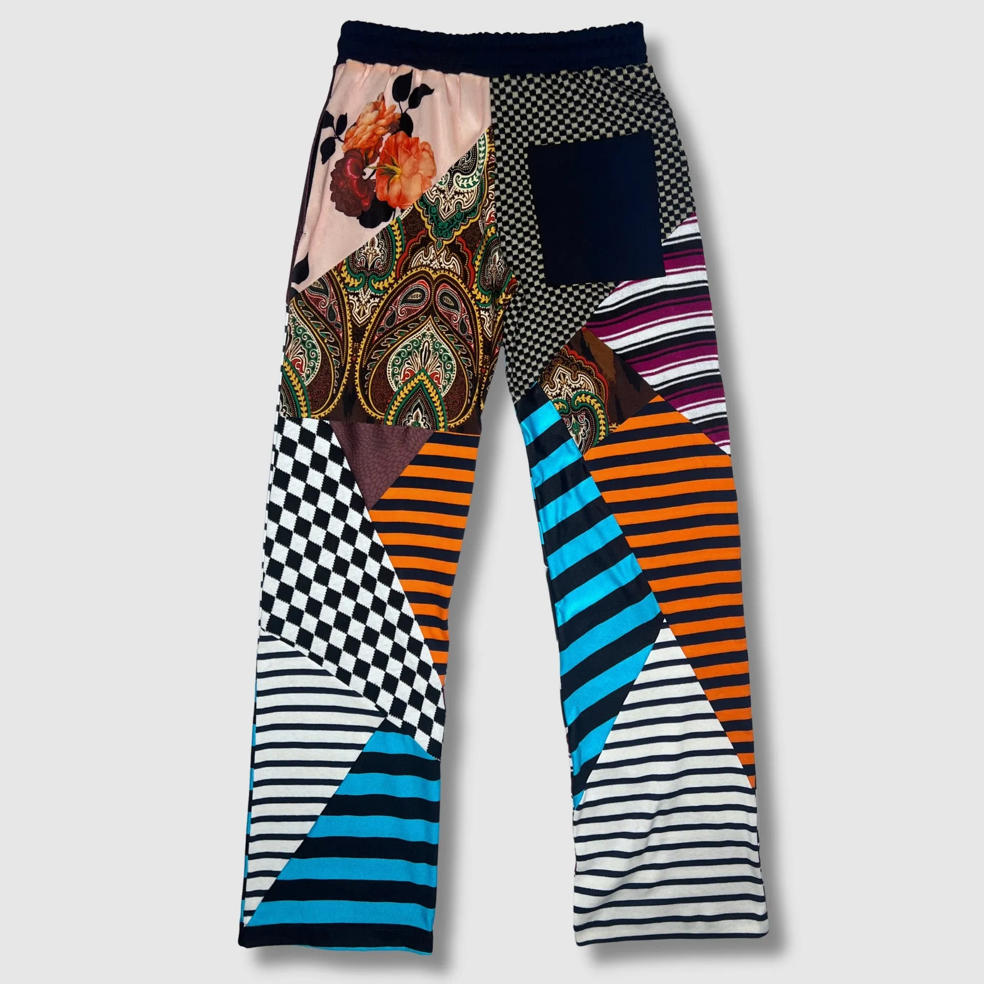 mixed print 'all-over reroll' sweatpant