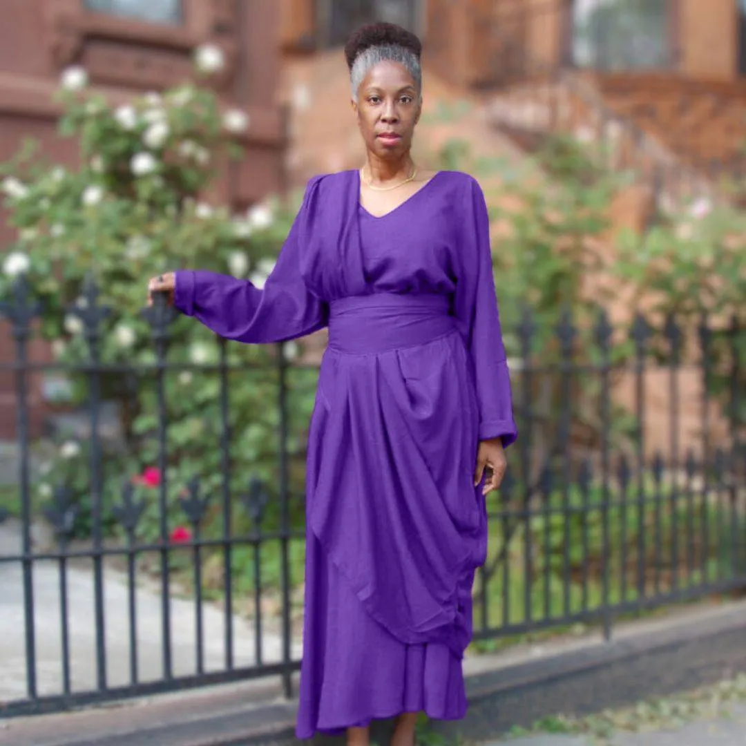 Moroccan Magic Dress with Sleeves in all sizes up to 5X