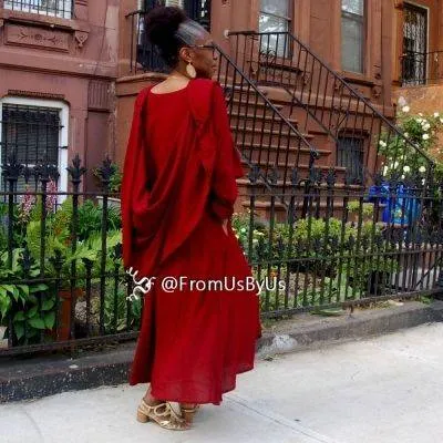 Moroccan Magic Dress with Sleeves in all sizes up to 5X