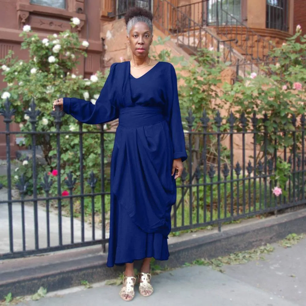 Moroccan Magic Dress with Sleeves in all sizes up to 5X