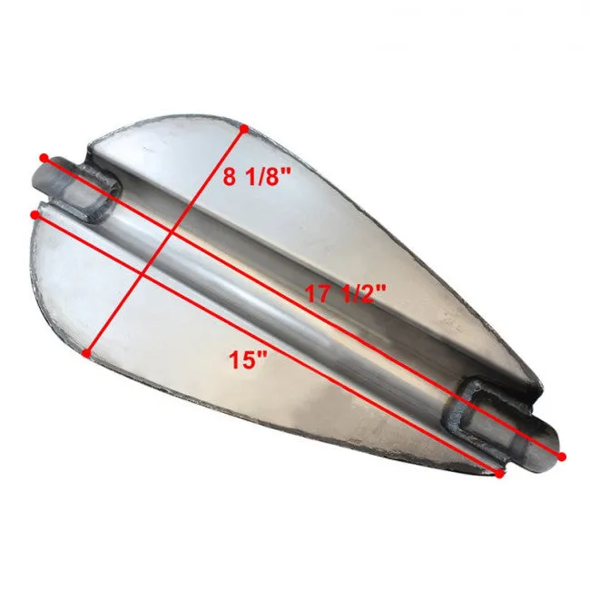 Moto Iron 2.1 Gallon Narrow Sporty Tank
