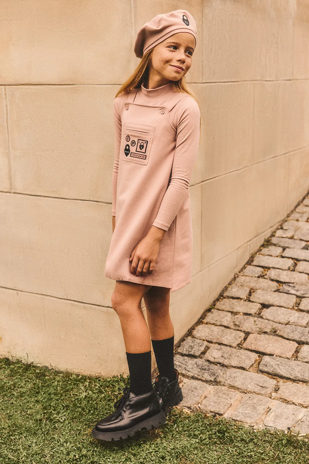Multi-Patch Knee Length Jumper
