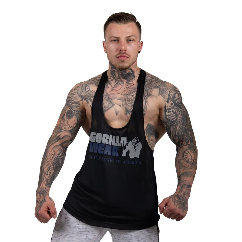 Nashville Tank Top -Black/Navy