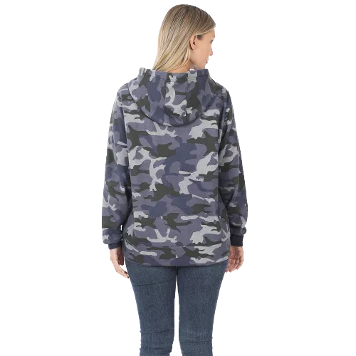 Navy Camo Hoodie