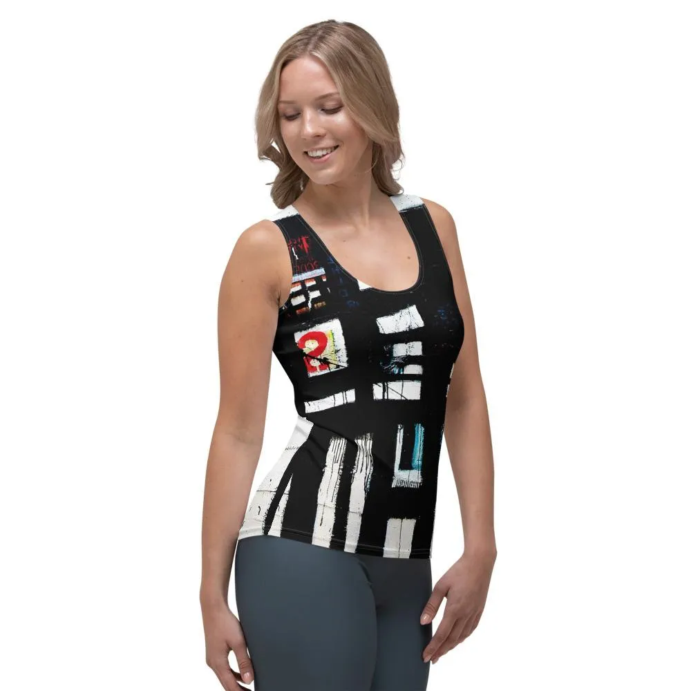 New Abstract Women's Tank Top