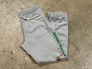 NEW Denim Tears Windrush Empire 1948 Sweatpants - Grey