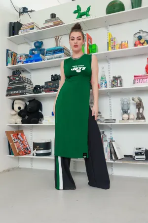 New York Jets Striped Wide Leg Pant