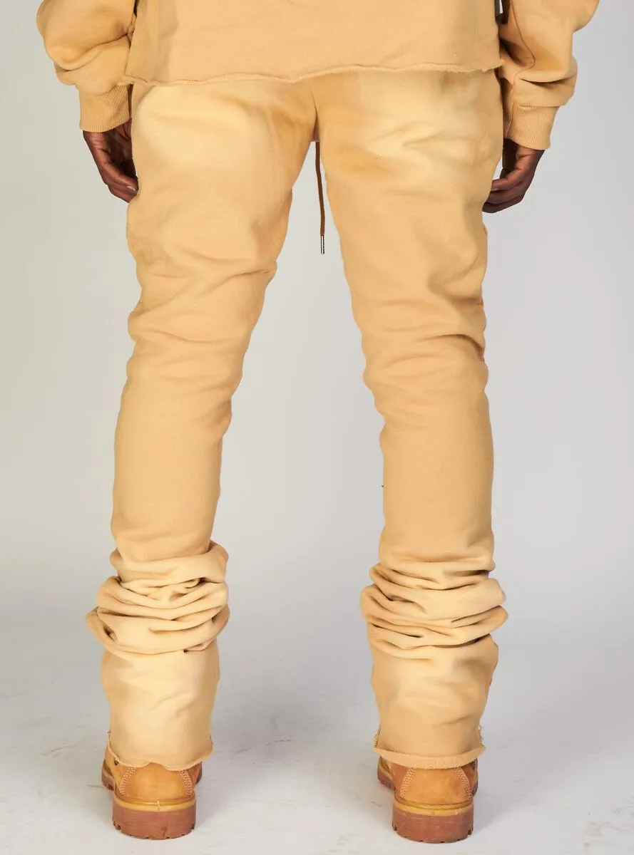 NME NYC Sweatpants Fading Damien (Taupe Wash)