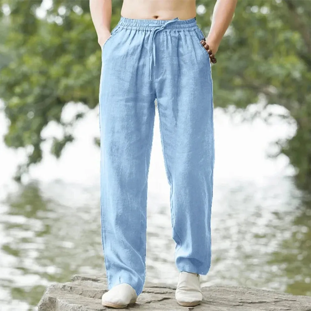 OB Beach Cotton Linen Sweatpants