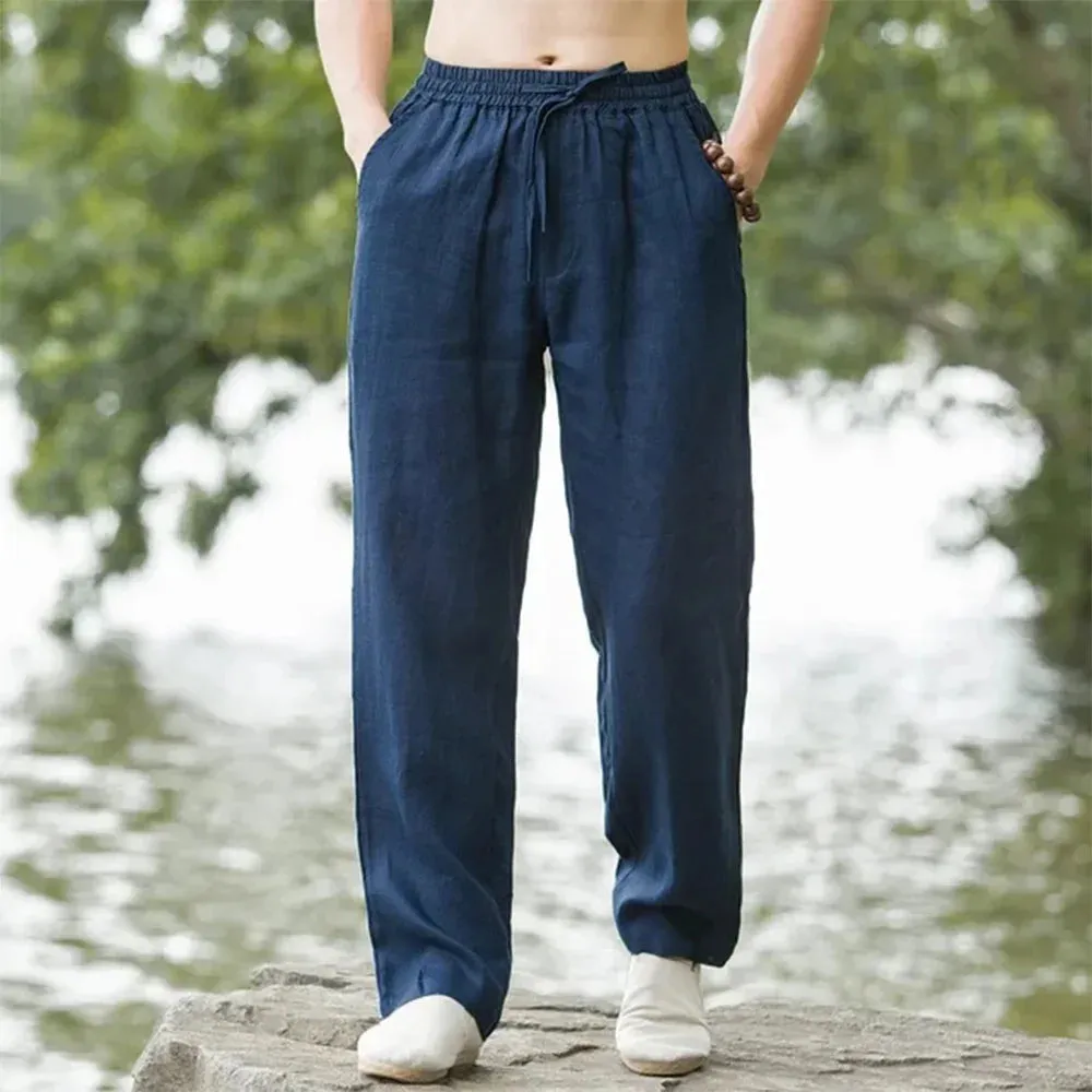 OB Beach Cotton Linen Sweatpants