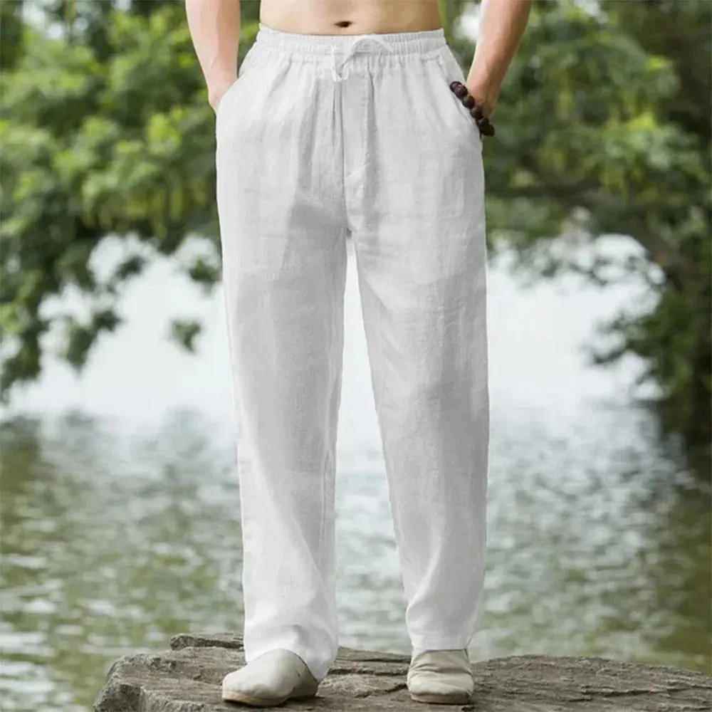 OB Beach Cotton Linen Sweatpants