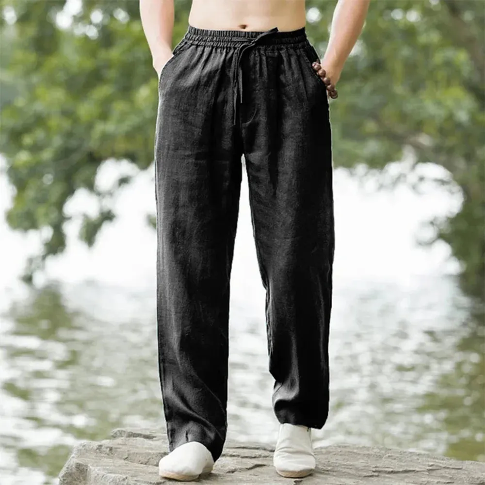 OB Beach Cotton Linen Sweatpants