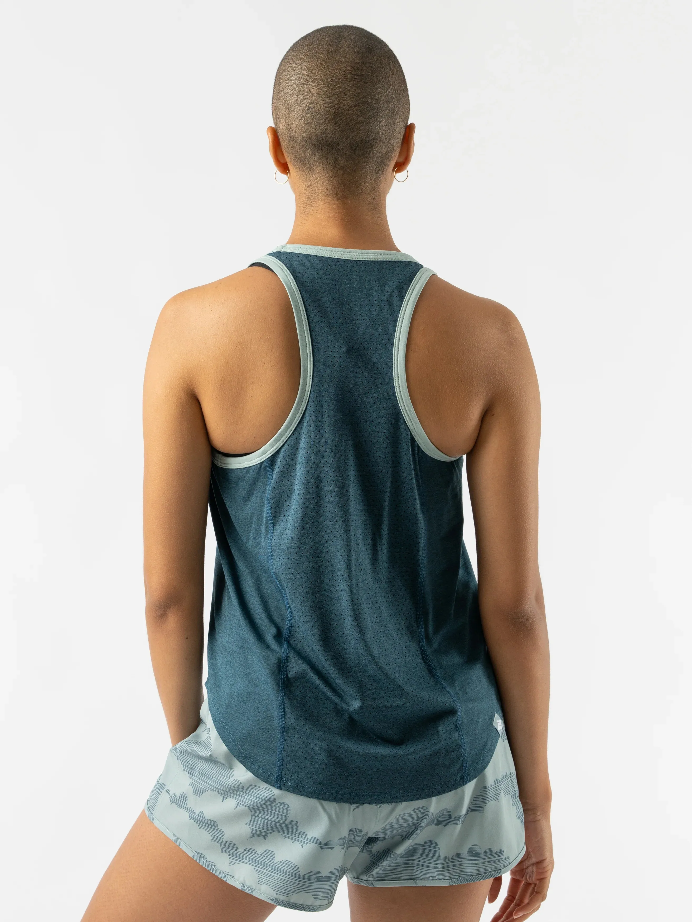 On The Go Women's Tank - Rocky Logo