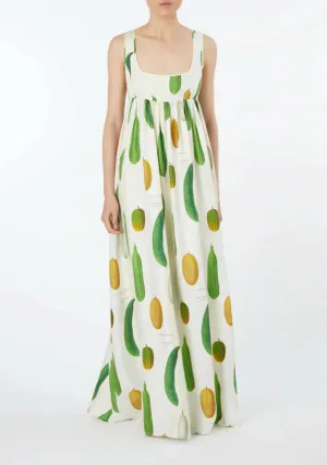 Oroton Strappy Sundress Summer Vegetable Size 10