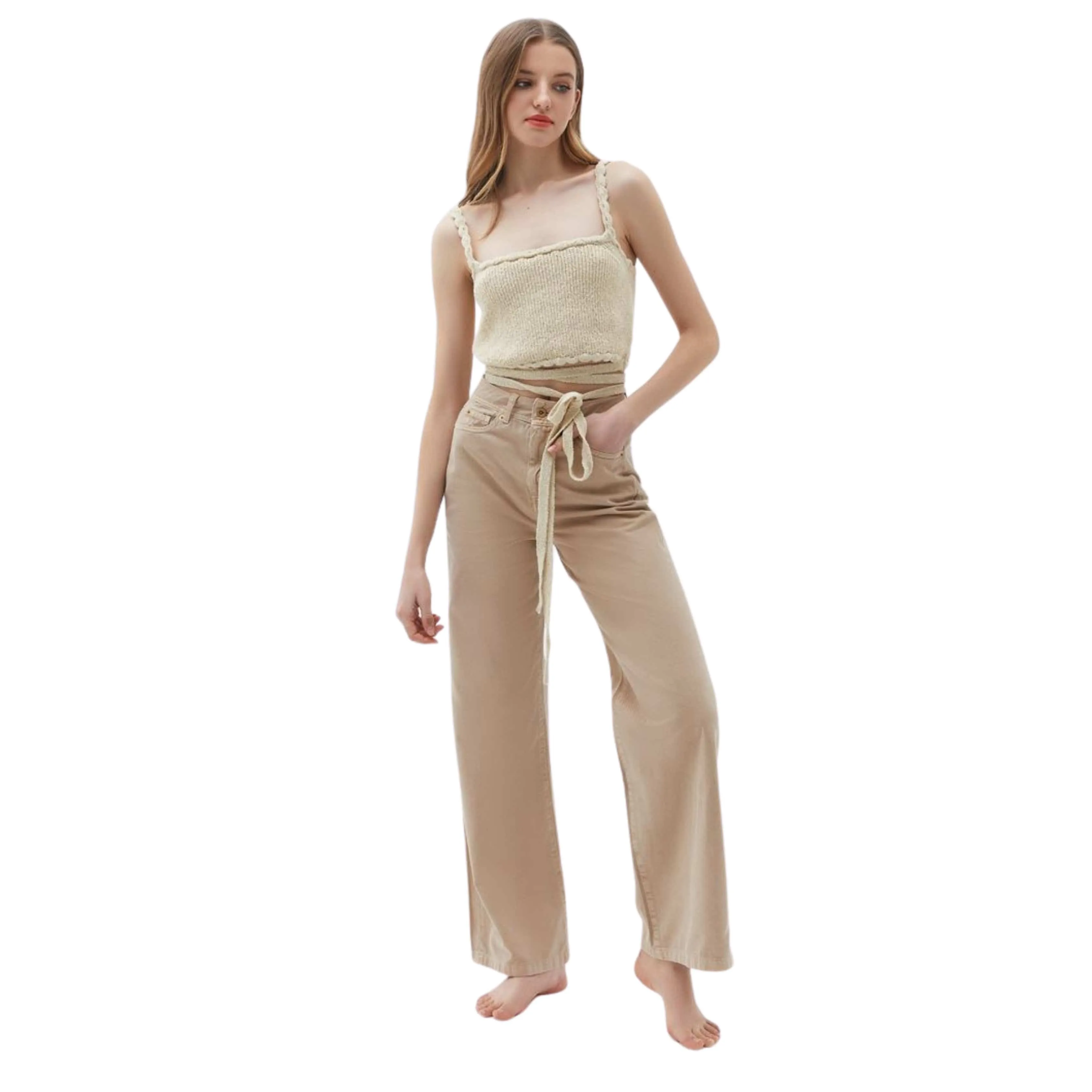 OXXO - Ultra High Rise Wide Leg SweatPants