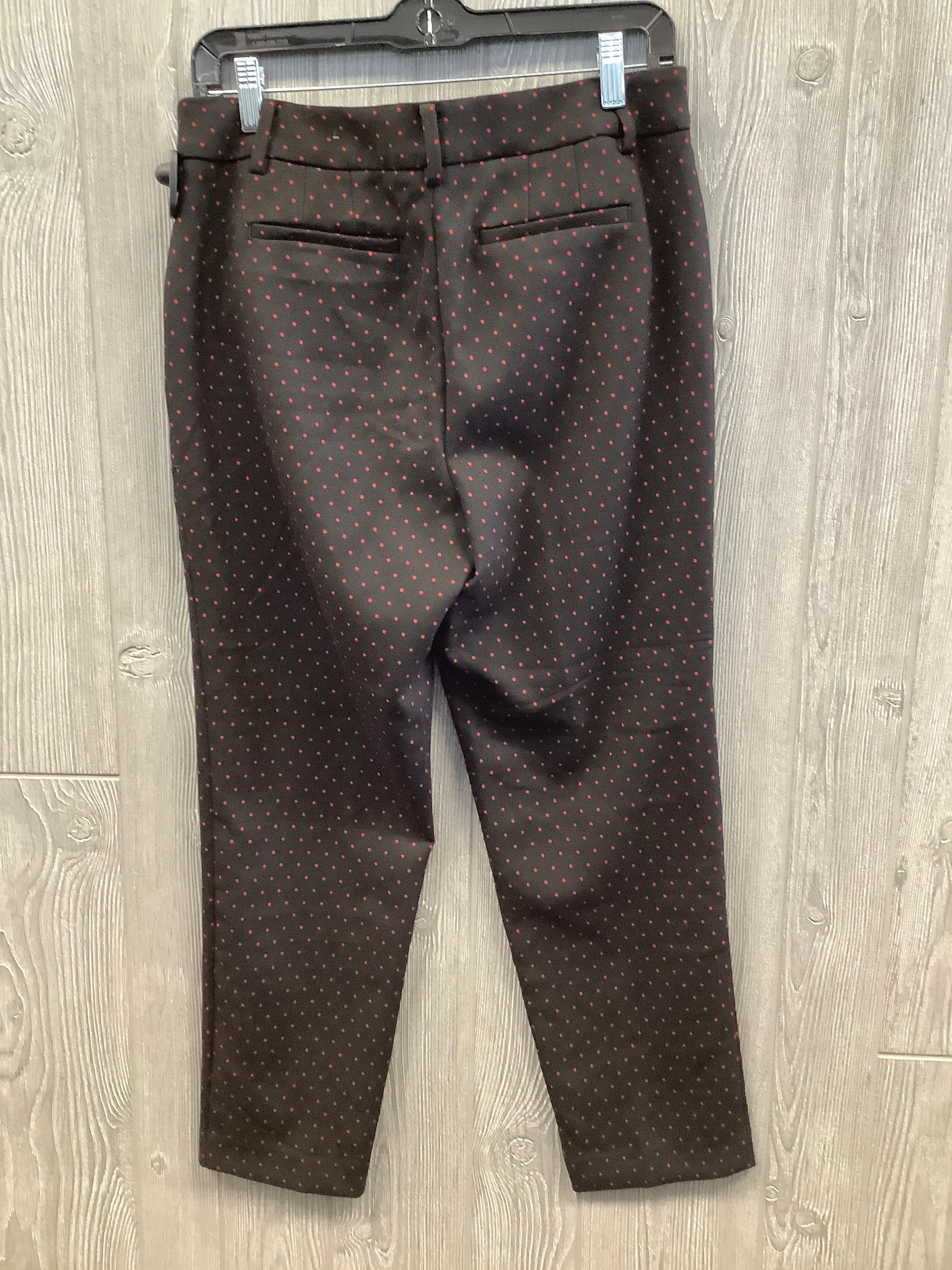 Pants Dress By Talbots In Black & Red, Size: 6p