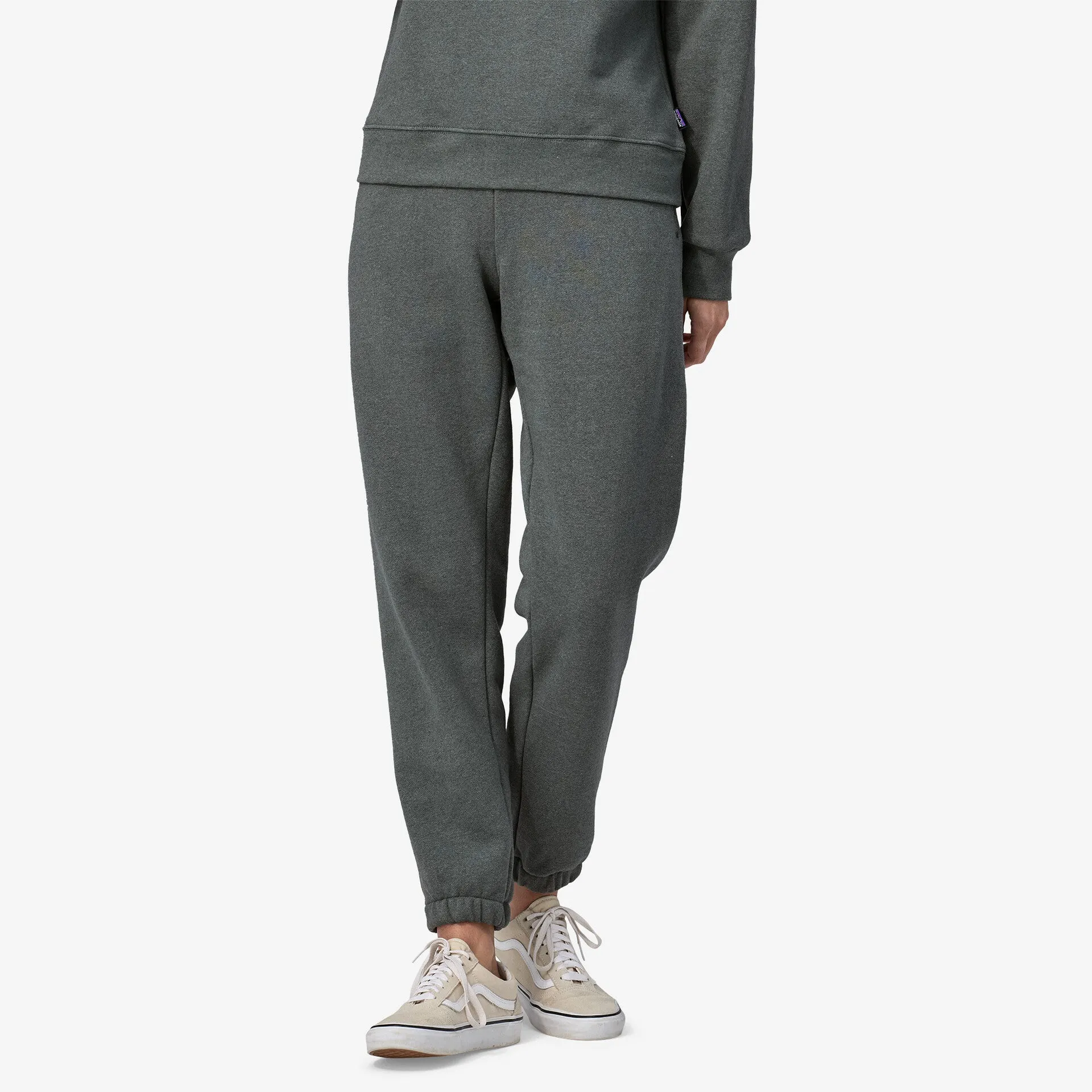 Patagonia Women's Ridge Rise Stripe Uprisal Sweatpants - Nouveau Green
